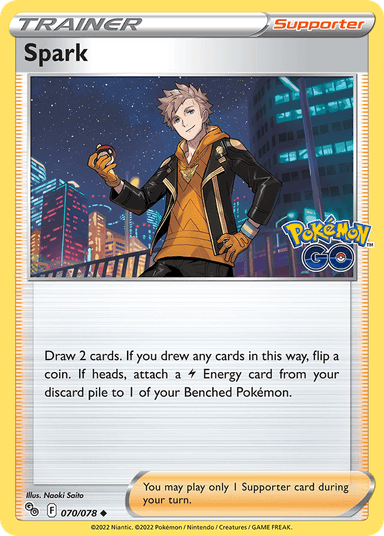 Spark, Pokémon GO 70