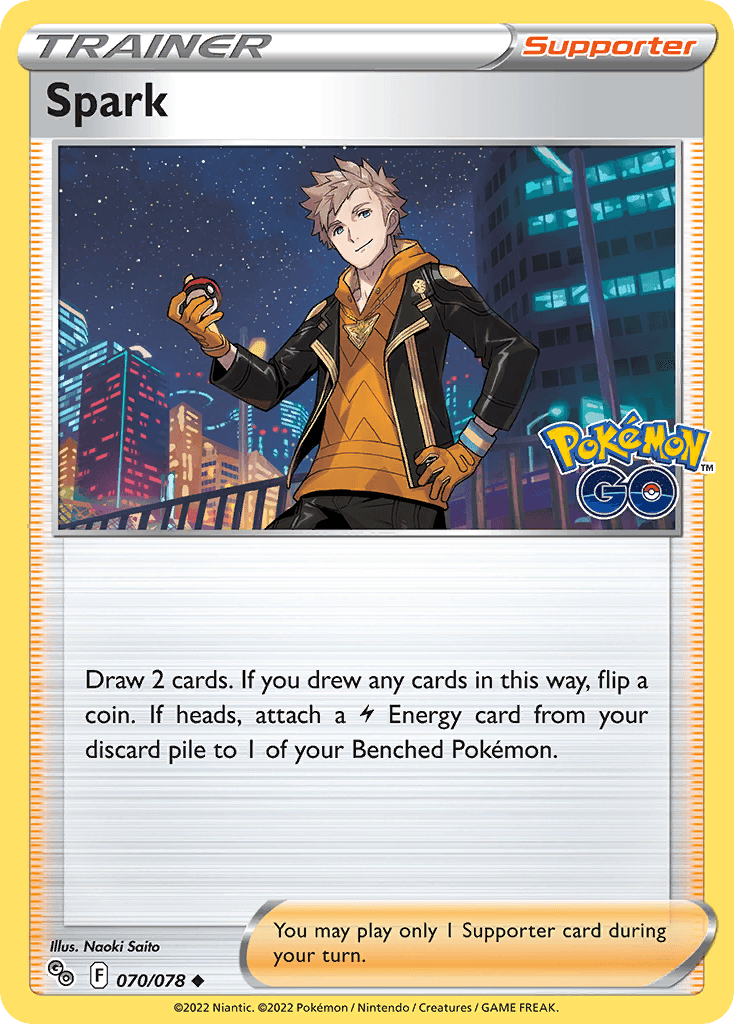 Spark, Pokémon GO 70