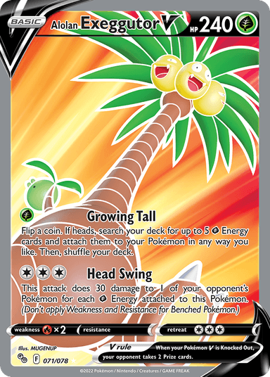 Alolan Exeggutor V, Pokémon GO 71
