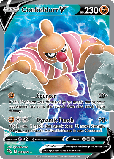 Conkeldurr V, Pokémon GO 73