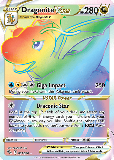 Dragonite VSTAR, Pokémon GO 81