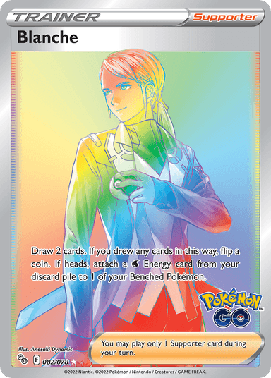 Blanche, Pokémon GO 82