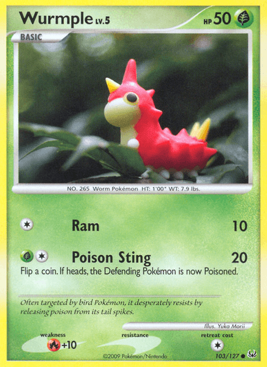 Wurmple, Platinum 103