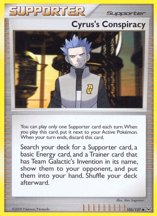 Cyrus's Conspiracy, Platinum 105