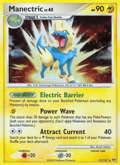 Manectric, Platinum 11