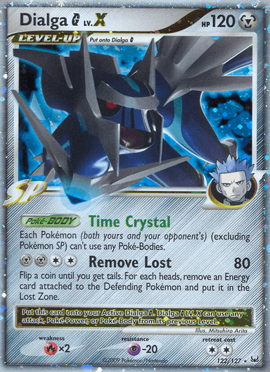 Dialga G LV.X, Platinum 122