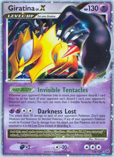 Giratina LV.X, Platinum 124