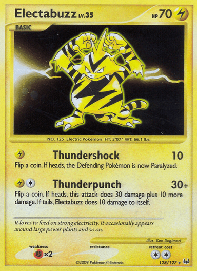 Electabuzz, Platinum 128