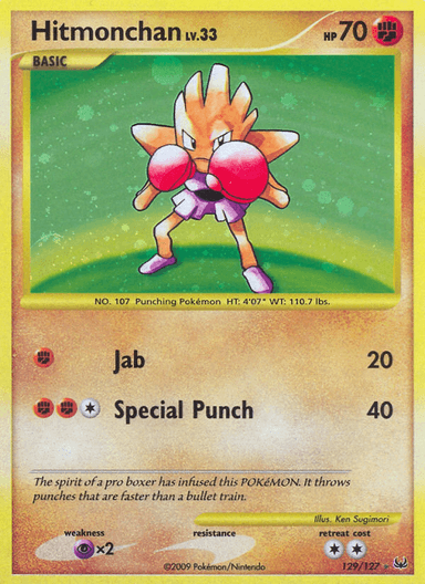 Hitmonchan, Platinum 129