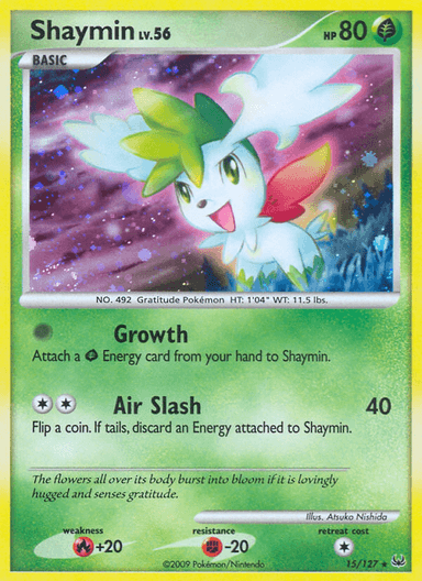 Shaymin, Platinum 15