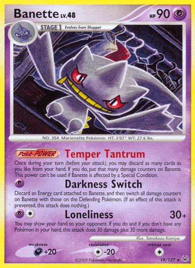 Banette, Platinum 19