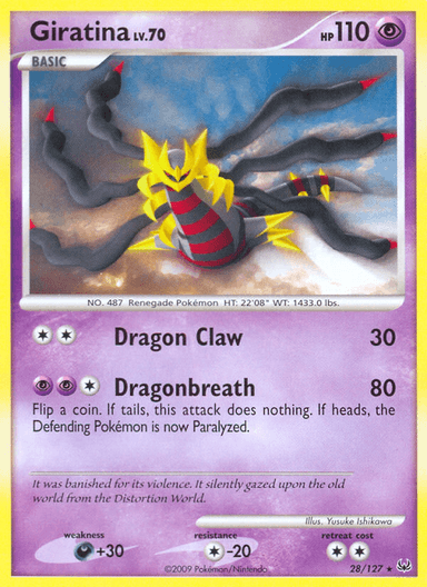 Giratina, Platinum 28