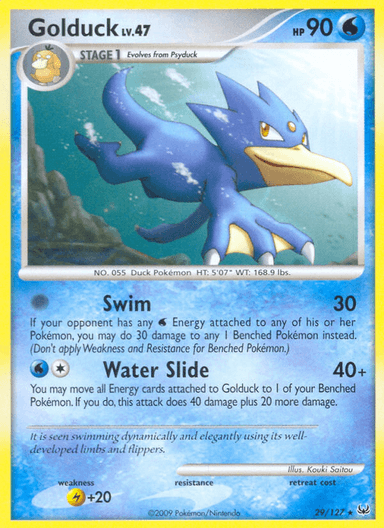 Golduck, Platinum 29