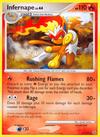 Infernape, Platinum 31