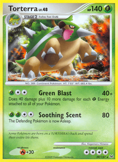 Torterra, Platinum 39