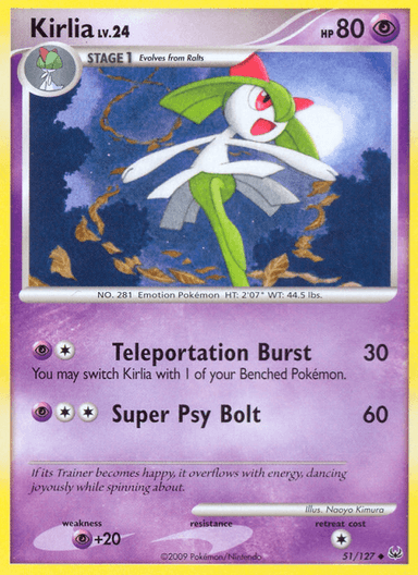 Kirlia, Platinum 51