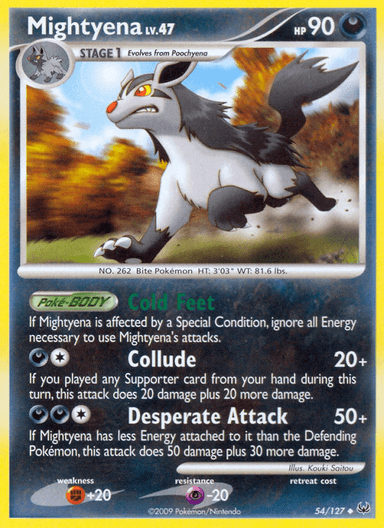 Mightyena, Platinum 54