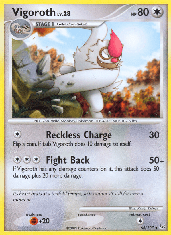Vigoroth, Platinum 64