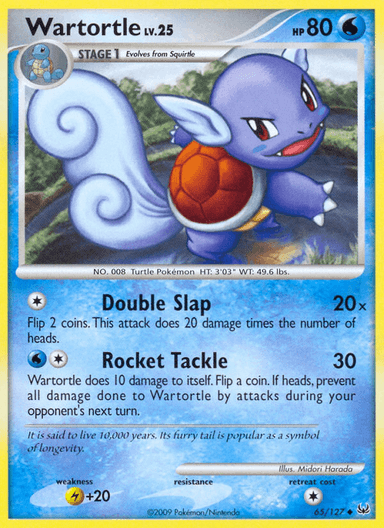 Wartortle, Platinum 65