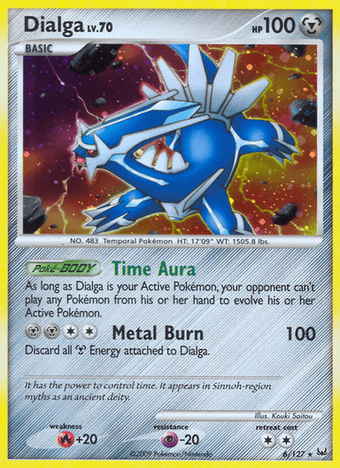 Dialga, Platinum 6