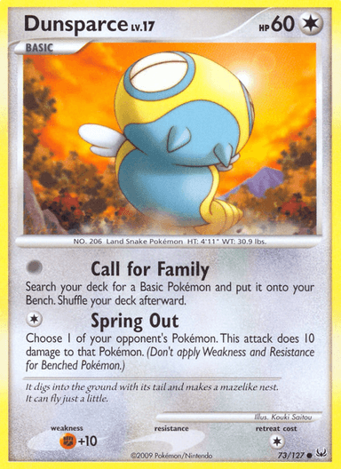 Dunsparce, Platinum 73