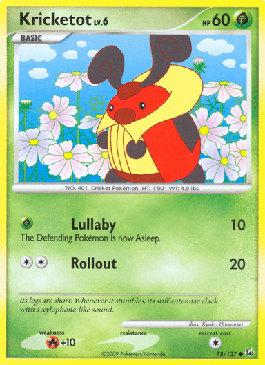 Kricketot, Platinum 78
