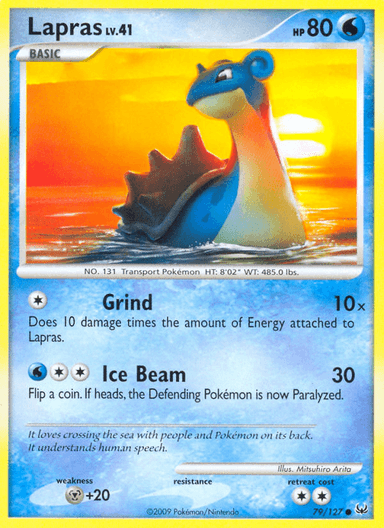 Lapras, Platinum 79