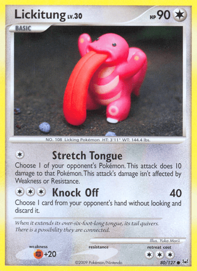 Lickitung, Platinum 80