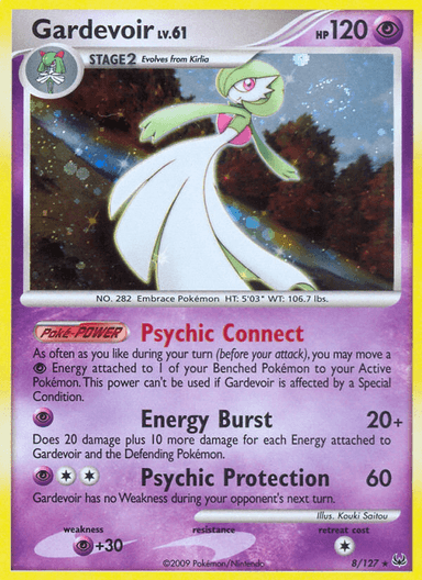 Gardevoir, Platinum 8