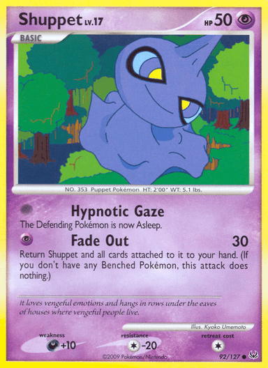 Shuppet, Platinum 92