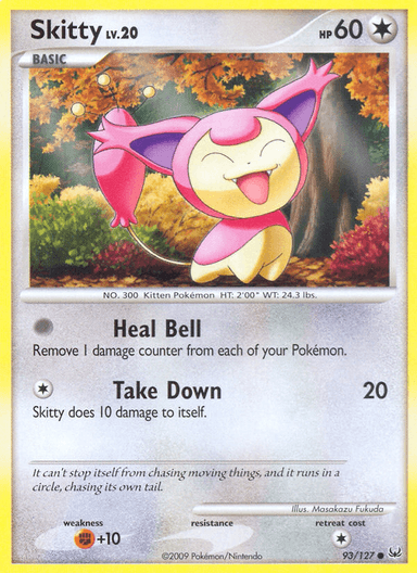 Skitty, Platinum 93