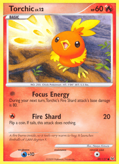 Torchic, Platinum 99