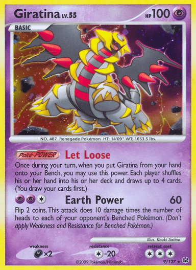 Giratina, Platinum 9