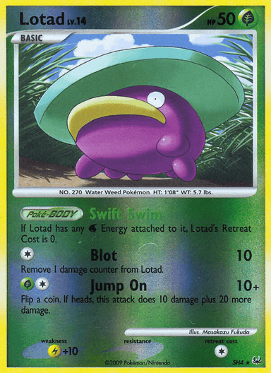 Lotad, Platinum SH4