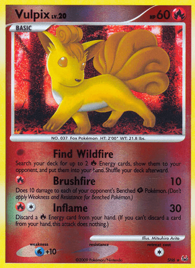Vulpix, Platinum SH6
