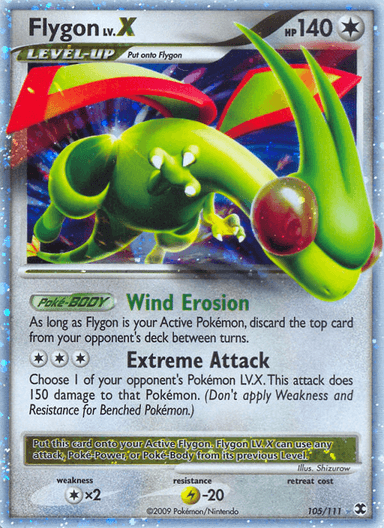Flygon LV.X, Rising Rivals 105