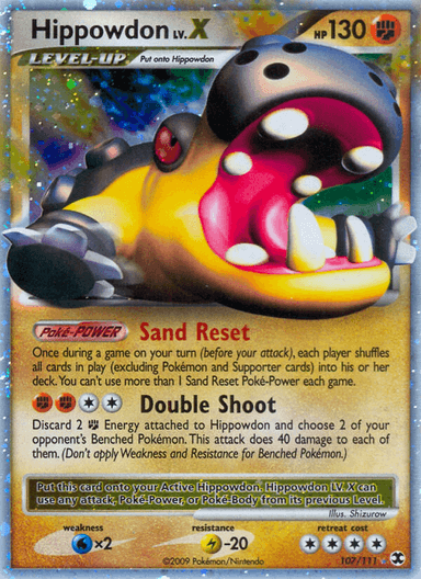Hippowdon LV.X, Rising Rivals 107