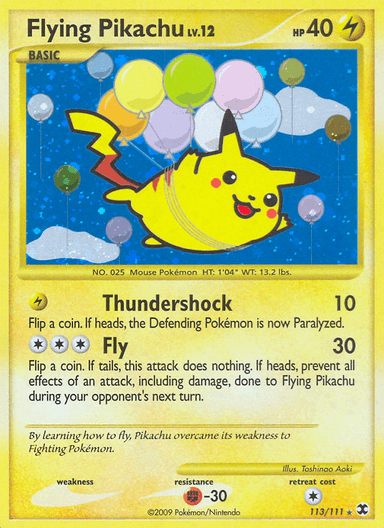 Flying Pikachu, Rising Rivals 113