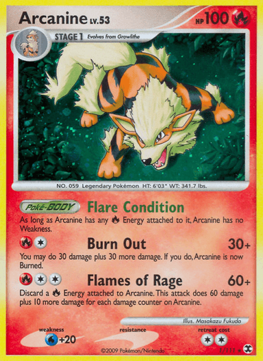 Arcanine, Rising Rivals 1