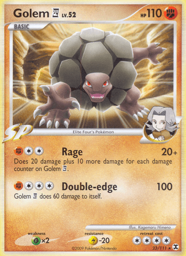 Golem E4, Rising Rivals 23