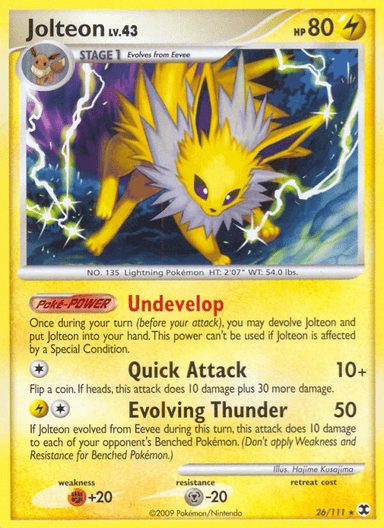 Jolteon, Rising Rivals 26