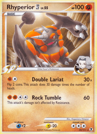 Rhyperior E4, Rising Rivals 32