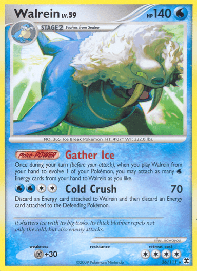 Walrein, Rising Rivals 36