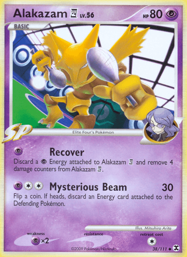 Alakazam E4, Rising Rivals 38