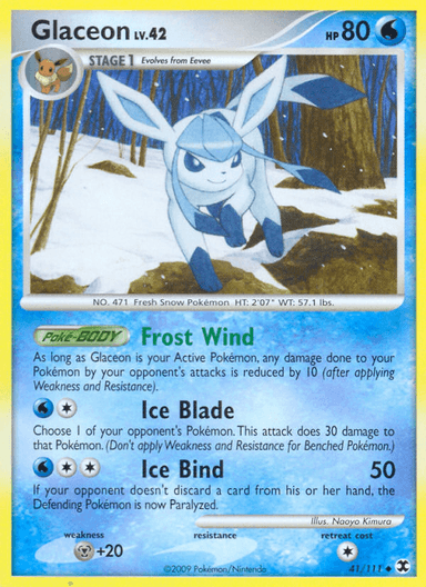 Glaceon, Rising Rivals 41