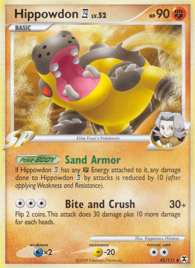 Hippowdon E4, Rising Rivals 42