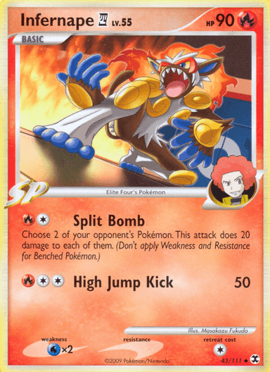 Infernape E4, Rising Rivals 43