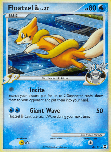 Floatzel GL, Rising Rivals 4