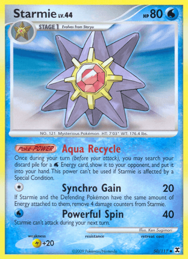 Starmie, Rising Rivals 50