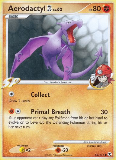 Aerodactyl GL, Rising Rivals 55